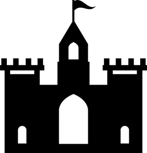 Silhouette_of_ Medieval_ Castle