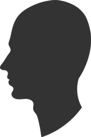 Silhouette Profileof Man