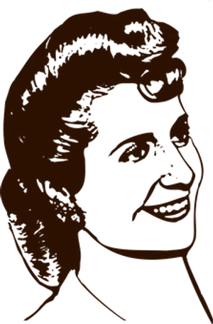 Silhouette Profileof Woman