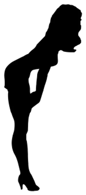 Silhouetteof Girl Standing