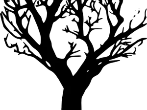 Silhouetteof Leafless Tree.png PNG image