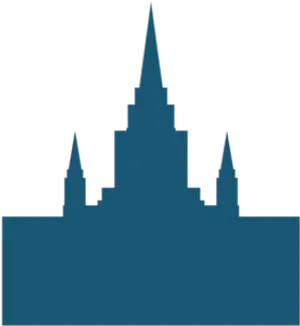 Silhouetteof Traditional Temple Architecture PNG