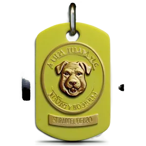 Silicone Dog Tag PNG 11