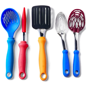 Silicone Kitchen Utensils Png 06212024 PNG image