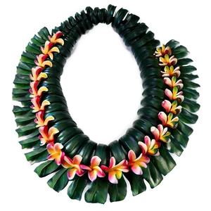 Silk Hawaiian Lei PNG Anu