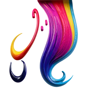 Silk Paint Flow PNG Nqr