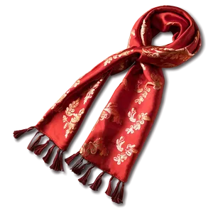 Silk Red Scarf Png 98 PNG image