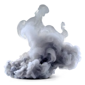 Silky Grey Smoke PNG 69
