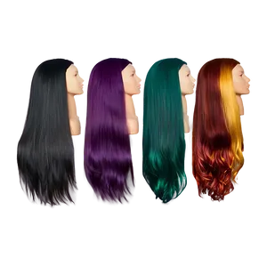 Silky Long Hair Model PNG 05242024
