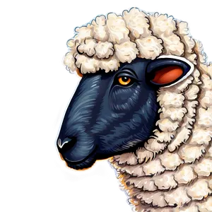 Silly Cartoon Sheep Png Lml PNG image