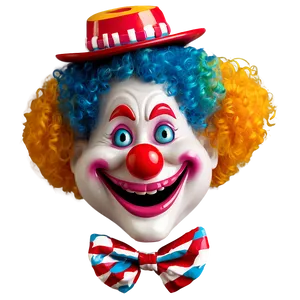 Silly Clown Emoticon PNG Hii