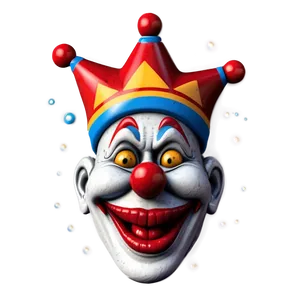 Silly Clown Emoticon PNG Vjb8