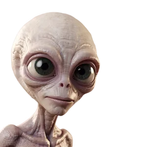 Silly Cute Alien PNG Qha PNG