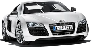 Silver Audi R8 Luxury Sports Car H D PNG image