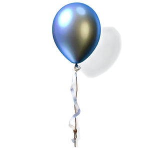 Silver Balloons PNG Pmb
