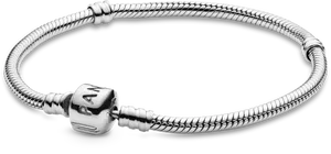 Silver Charm Bracelet Isolated PNG image