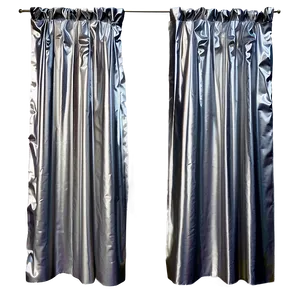 Silver Curtains Png Slu PNG image