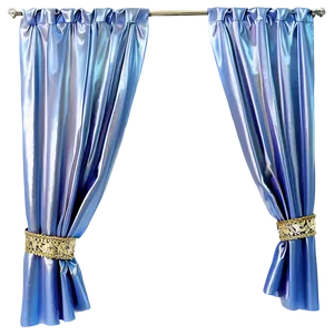 Silver Curtains Png Stl PNG image