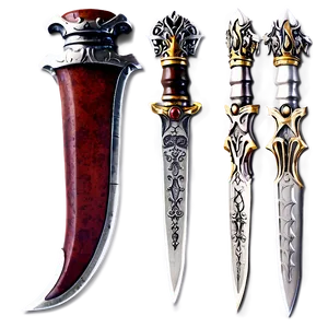 Silver Dagger PNG 29 PNG