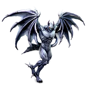 Silver Demon Wings Png 06262024 PNG image