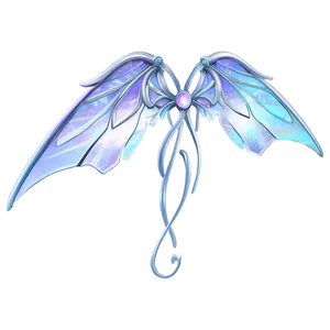 Silver Fairy Wing Png 06132024 PNG image