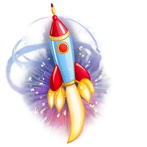 Silver Firework Rocket Png 6 PNG image