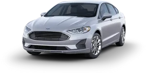 Silver Ford Fusion2020 Model PNG image