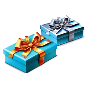 Silver Gift Box PNG 60 PNG