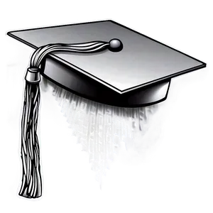 Silver Graduation Cap Clipart 81
