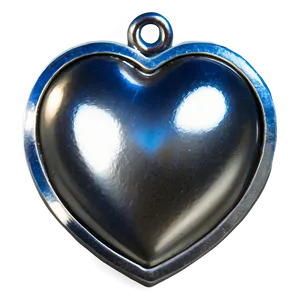 Silver Heart Charm Png Vfo PNG image