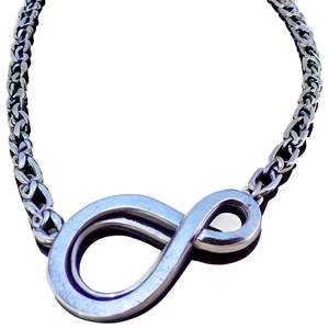 Silver Infinity Necklace PNG Fvi16 PNG
