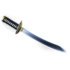 Silver Katana PNG 05252024 PNG