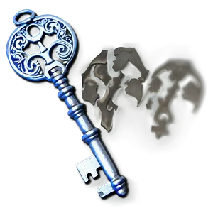 Silver Key Png Spe PNG image