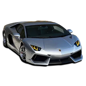 Silver Lamborghini PNG Mpk PNG