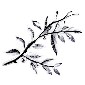 Silver Laurel Crown Png Nbf PNG image