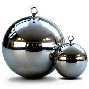Silver Mirror Ball Png Xpt PNG image