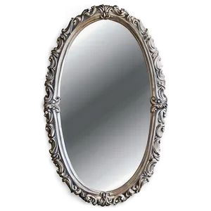 Silver Mirror Frame Png 96 PNG image