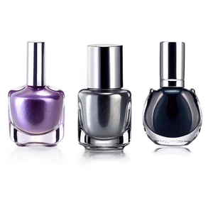 Silver Nail Polish Bottle PNG 82 PNG