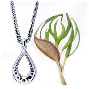Silver Necklace For Men PNG 06282024