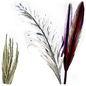 Silver Pampas Sprigs Png Glw PNG image