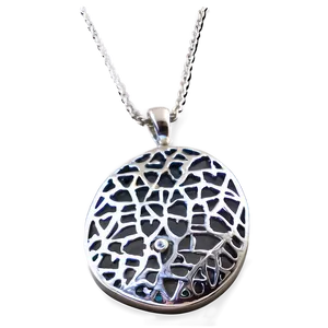 Silver Pendant Png 14 PNG image