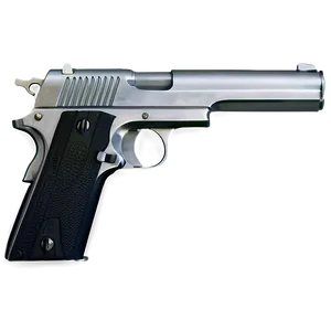 Silver Pistol PNG Rsx