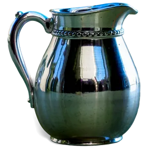 Silver Pitcher Png 06282024 PNG image