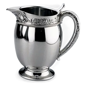 Silver Plated Jug PNG 15