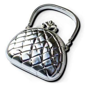 Silver Purse Png Xqe11 PNG image