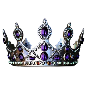 Silver Queen Crown Png 05212024 PNG image