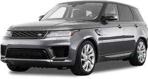 Silver Range Rover S U V PNG image