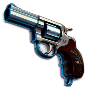 Silver Revolver Icon Png 05242024 PNG image