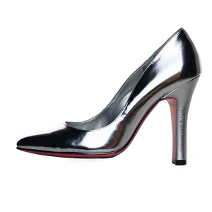 Silver Shoe PNG Scy