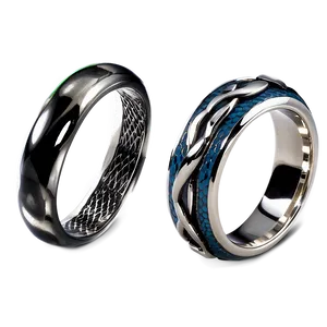 Silver Snake Ring PNG 95